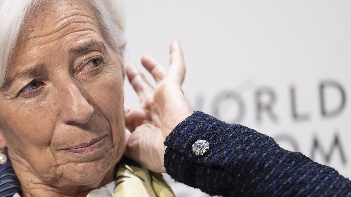 Christine Lagarde, presidenta del BCE.